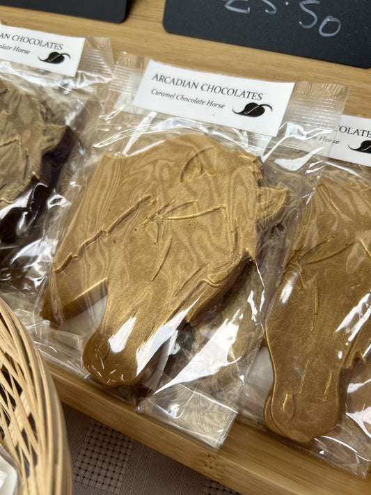 Golden Milk Chocolate Horse